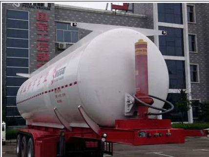 中密度粉粒物料運(yùn)輸半掛車