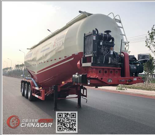 中密度粉粒物料運(yùn)輸半掛車