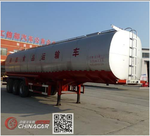 液態(tài)食品運(yùn)輸半掛車