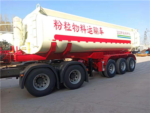 粉粒物料運(yùn)輸式半掛車