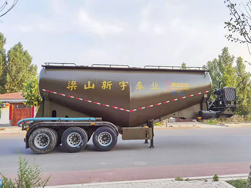粉粒物料運輸半掛車型號